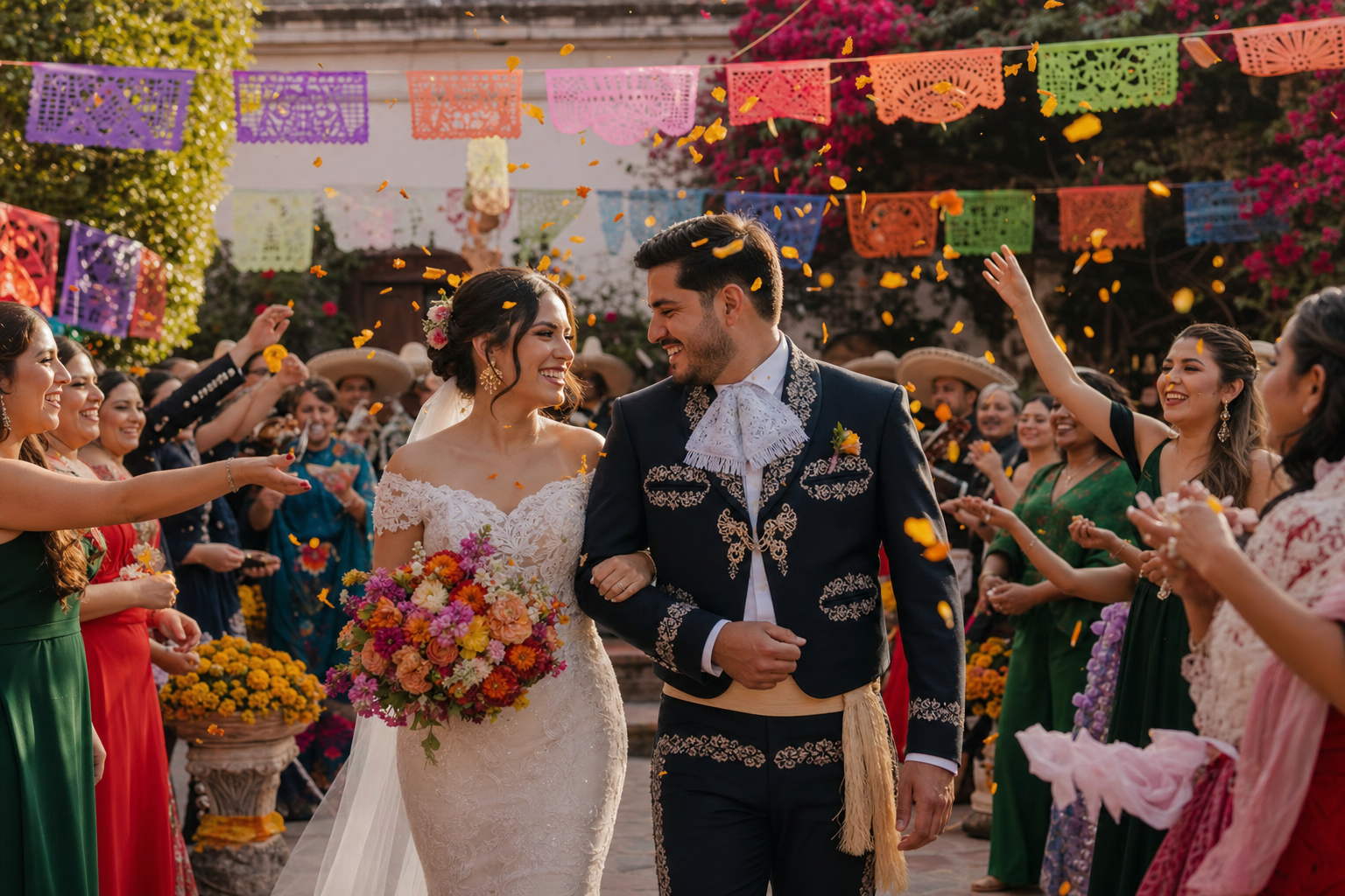 Boda — celebración mexicana tradicional