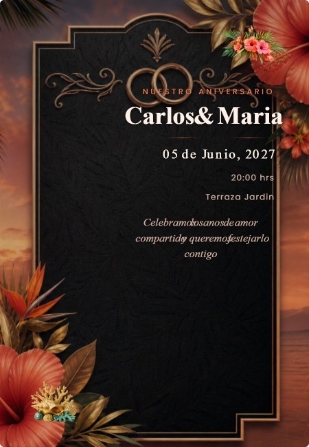 Aniversario Extra Primavera Dorada