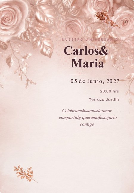 Aniversario Extra Jardin Secreto