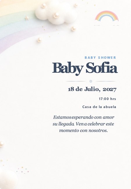 Baby Shower Extra Primavera Baby