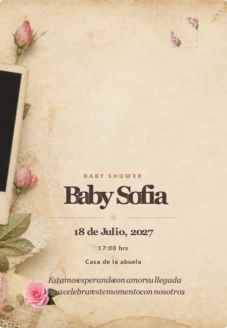 Baby Shower Extra Terraza Sunset