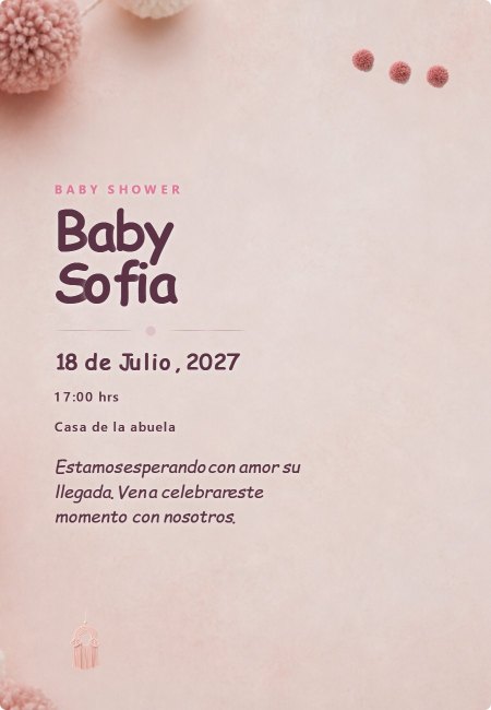 Baby Shower Extra Petalos de Rosa