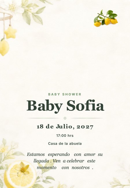 Baby Shower Extra Ribete Artesanal