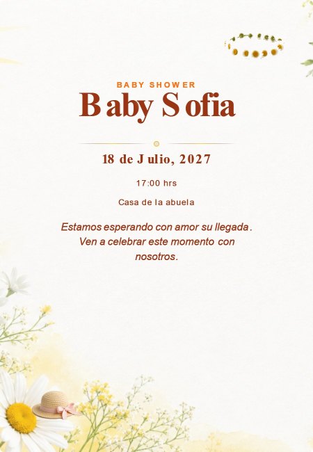 Baby Shower Verano