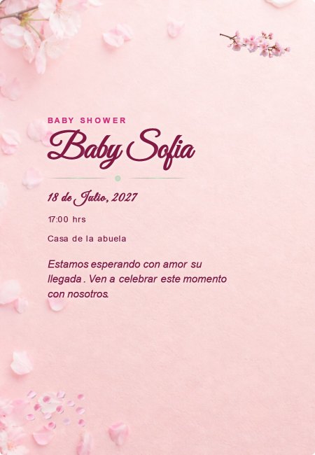 Baby Shower Primavera