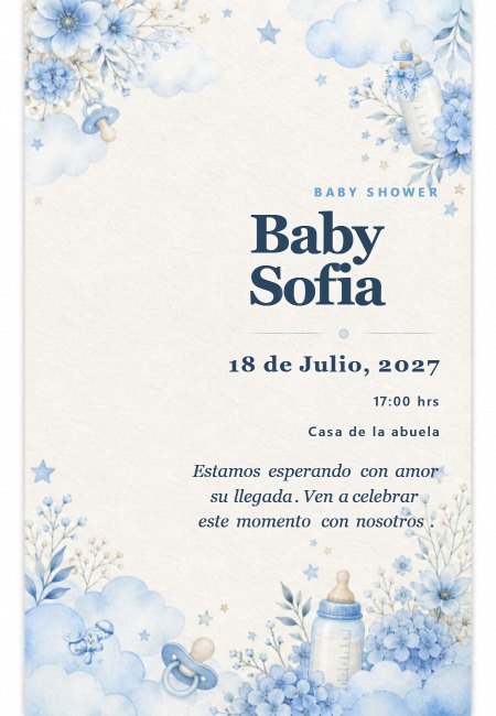 Baby Shower 6 Oceano de Amor