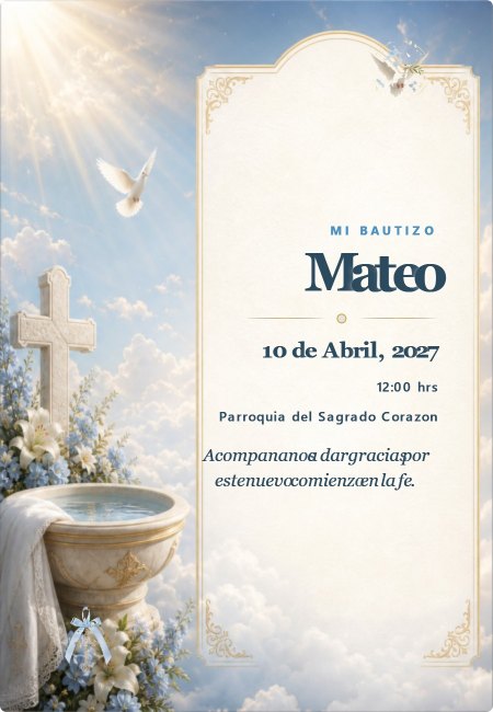Bautizo 1 Luz Sagrada
