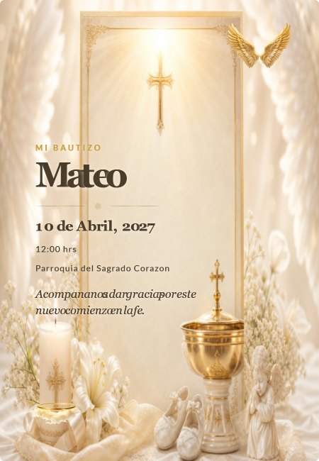 Bautizo 2 Cielo Suave