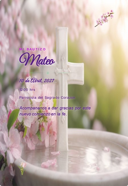 Bautizo Primavera