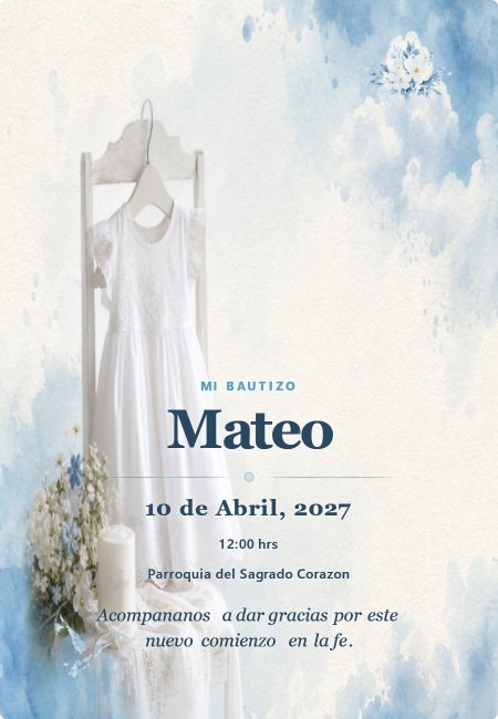Bautizo Extra Marmol Sereno