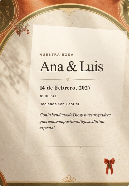 Boda 11 Terra Heritage