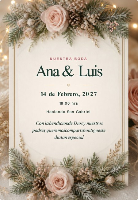 Boda 13 Navidad Boreal