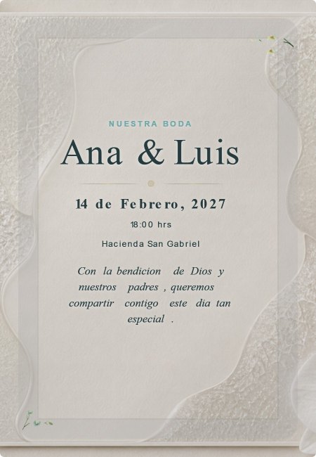 Boda Extra Brisa Marina