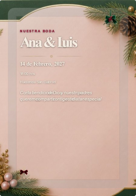 Boda Navideno