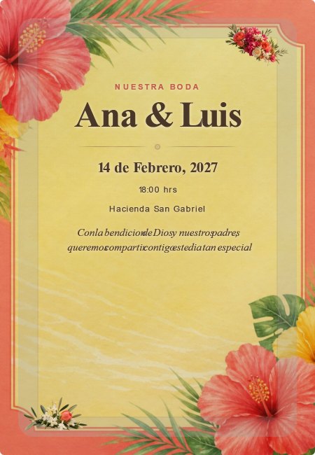 Boda Verano