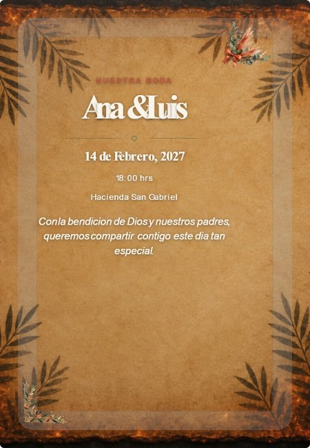 Boda Carne Asada