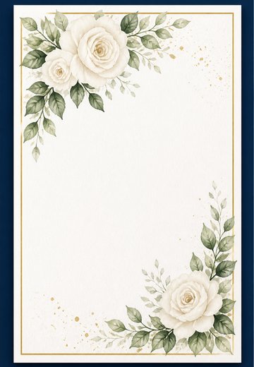 Boda 41 · Rosas Crema Navy