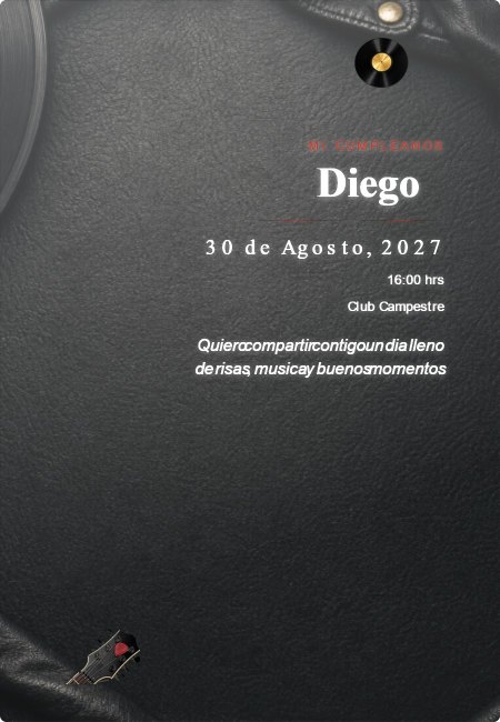 Cumpleanos Extra Primavera Dorada