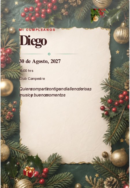 Cumpleanos Navideno