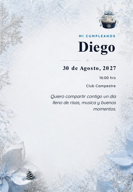 Cumpleanos Invierno
