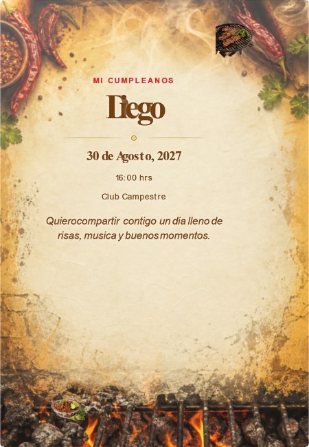 Cumpleanos Carne Asada