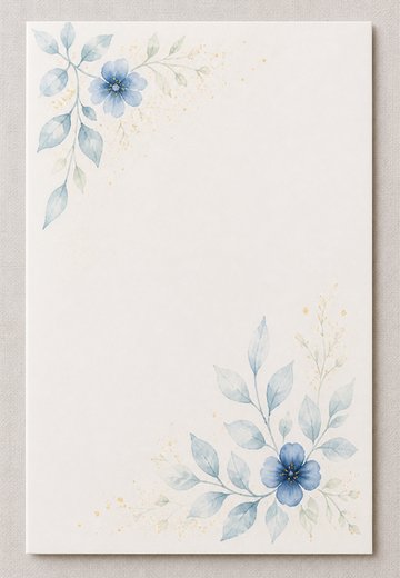 Cumpleaños 39 · Floral Azul