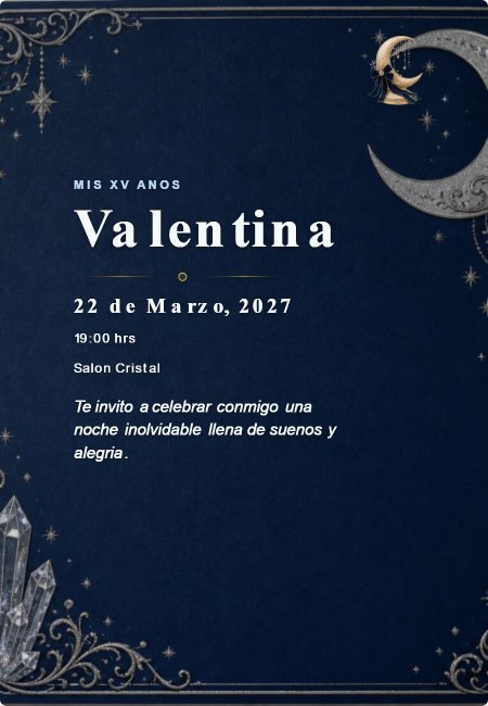 XV 13 Elegancia Nupcial