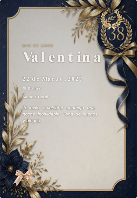 XV Anos Negocio Nuevo