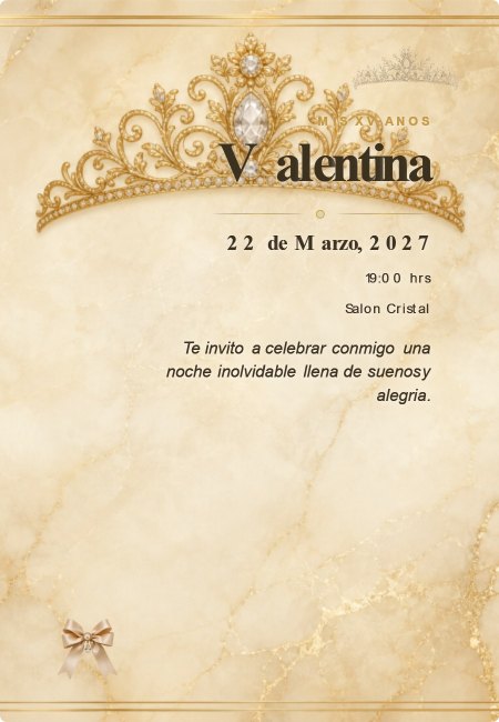 XV 6 Cuento Dorado